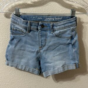 Girls Size 8 Jumping Beans Denim Shorts
